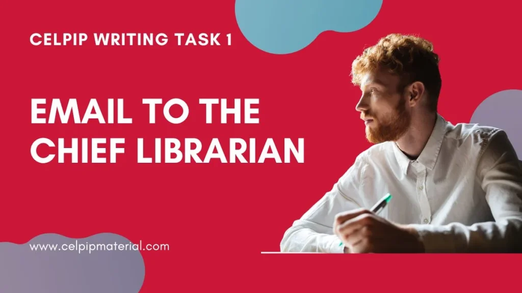 email to the chief librarian