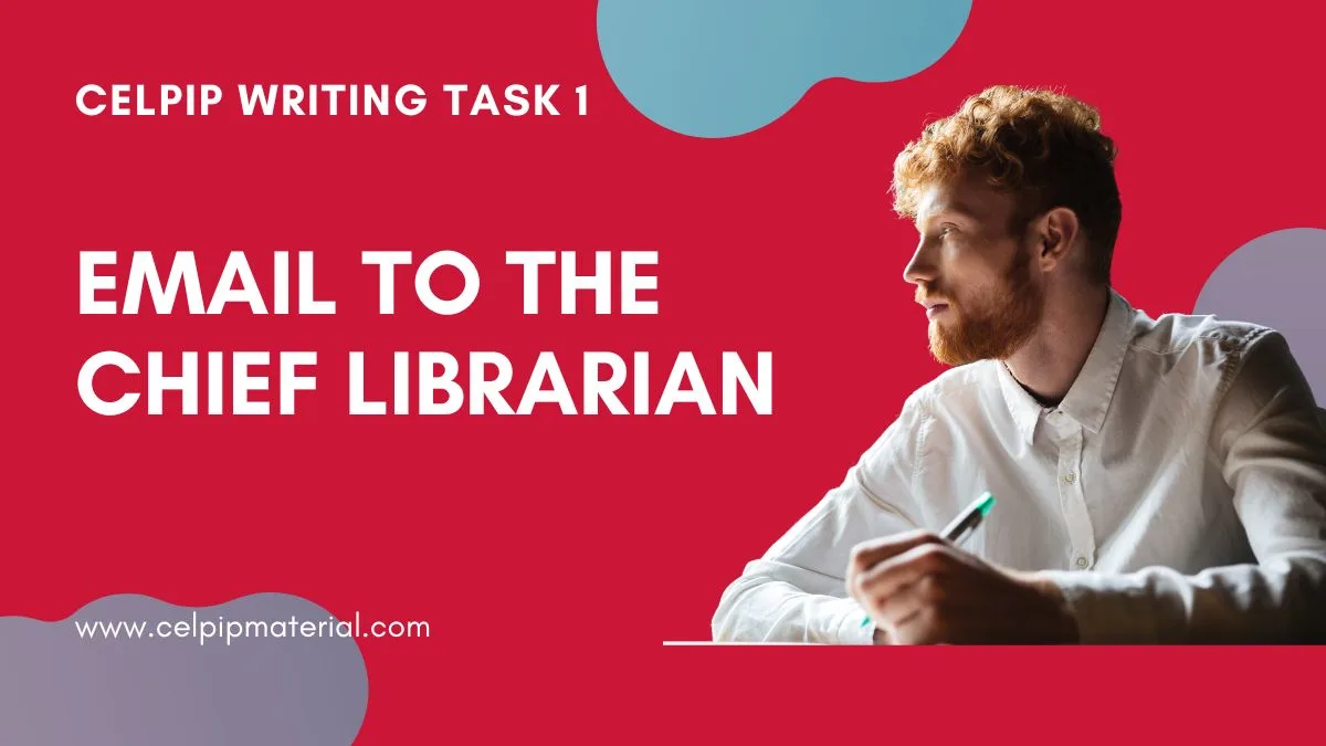 Email to the Chief Librarian 1 email to the chief librarian