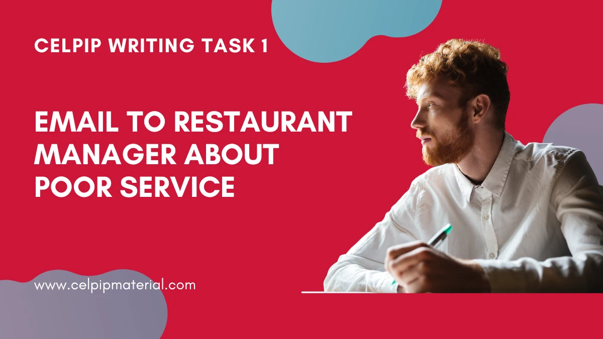Email to Restaurant Manager About Poor Service 1 email to restaurant manager about poor service