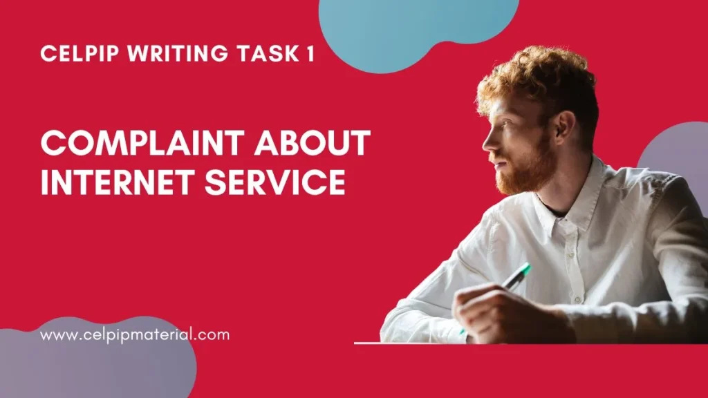 complaint about internet service